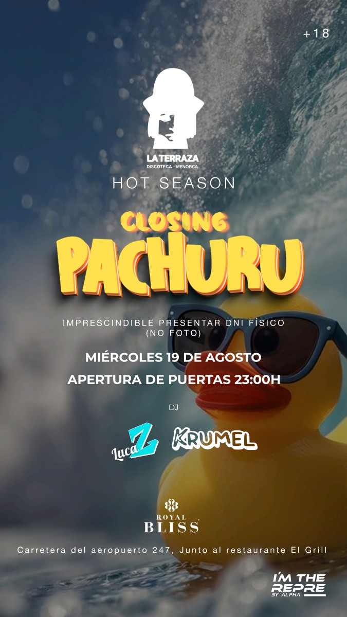 Closing Pachuru Miercoles 19.08